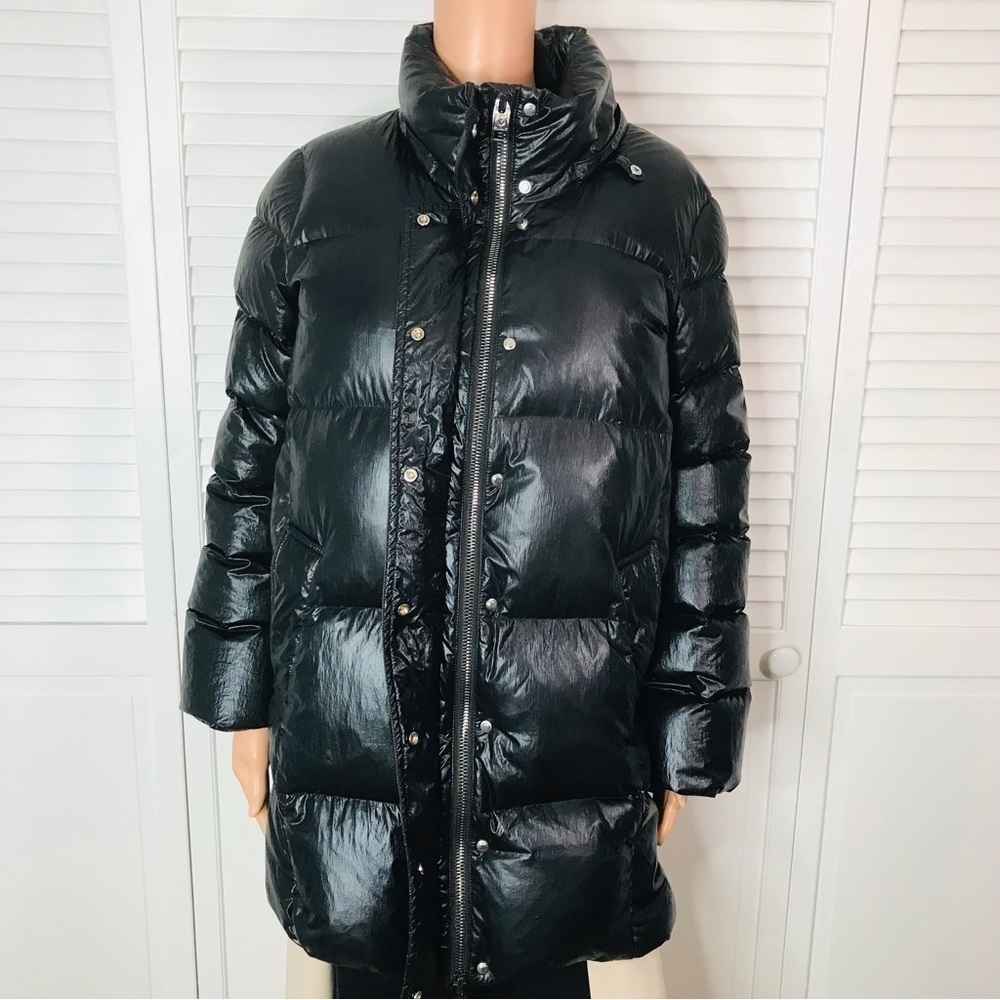 NB SERIES Bea Quilted Down Black Coat Size Large